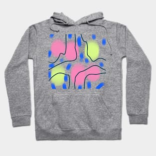 Colorful watercolor abstract texture Hoodie